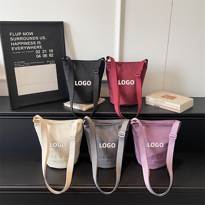 Interior Design Logo - Custom Logo/Design Bucket Tote Bag Adjustable