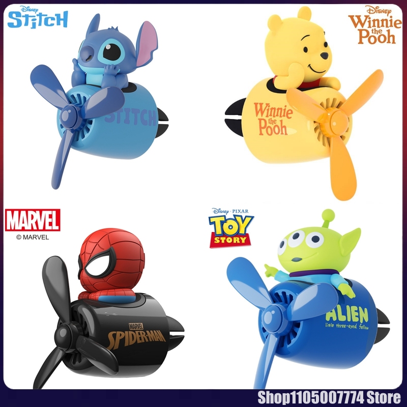 Interior Design Application - Stitch Spiderman Alien Characters Car Mounted