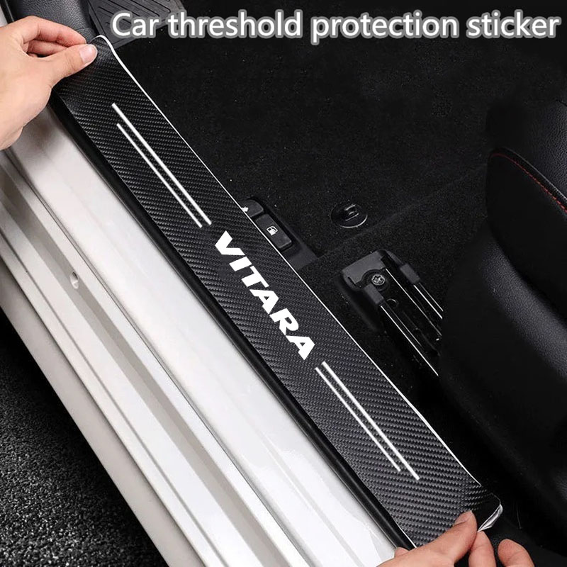 Interior Design Logo - Carbon Fiber Car Sticker DIY Paste