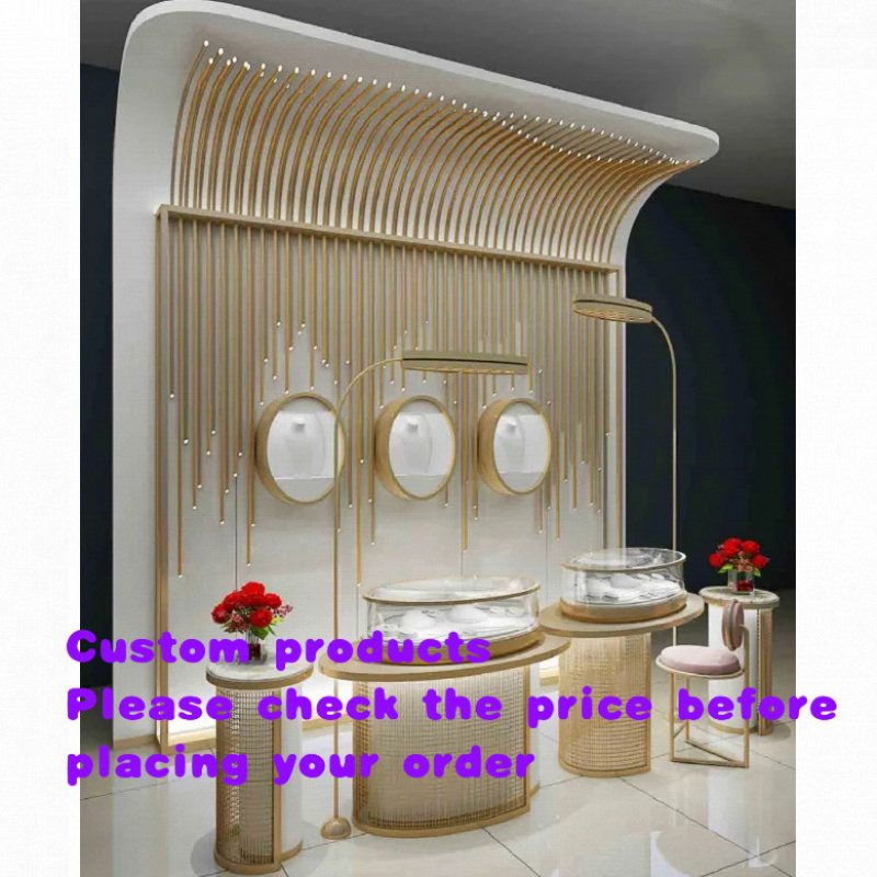 Interior Design Retail - custom.Custom High Quality Glass Jewelry Showcase
