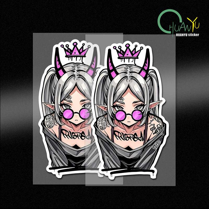Interior Design Quotes - Fashionable Frieren Graffiti Design Wall Stickers
