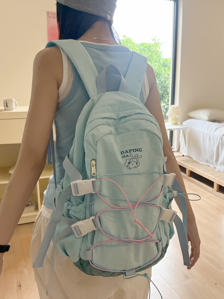 Interior Design Japanese - Niche design backpack women Japanese casual