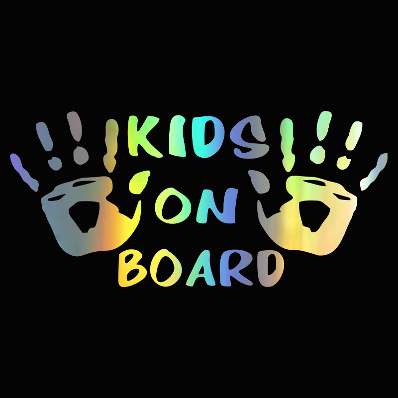 3D Car Sticker KIDS ON BOARD C - Interior Design Intern review and price