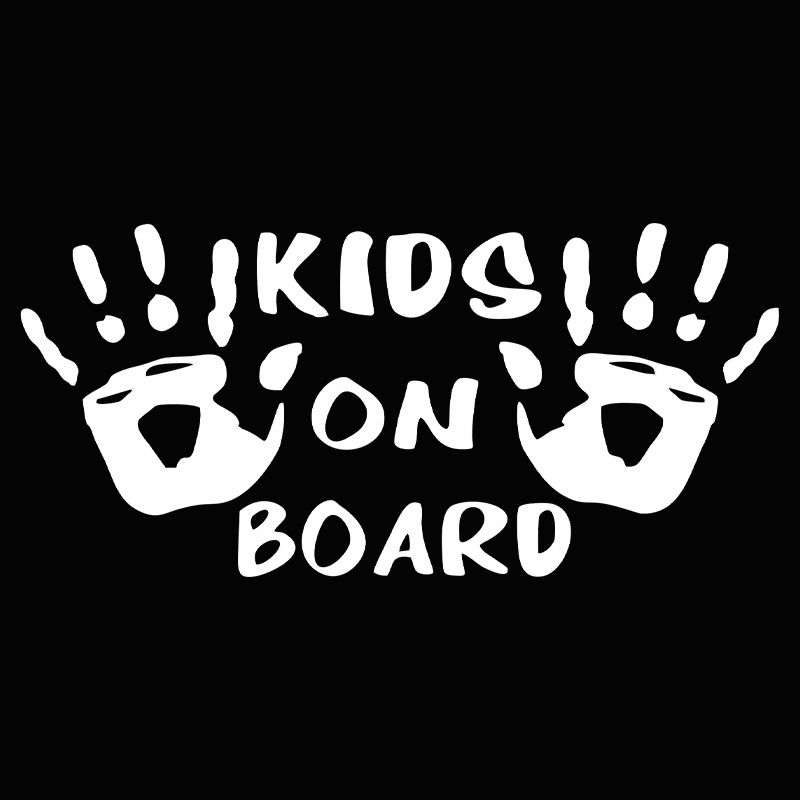 3D Car Sticker KIDS ON BOARD C - Interior Design Intern review and price