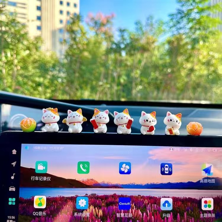 Car Japanese Lucky Cat Ornamen - Interior Design Japanese review and price