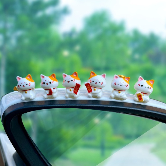 Car Japanese Lucky Cat Ornamen - Interior Design Japanese review and price