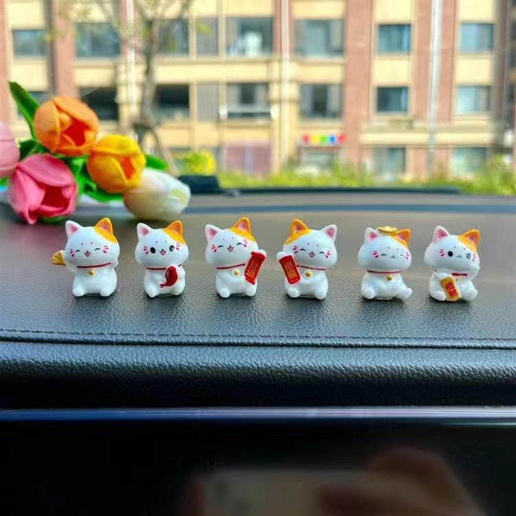 Car Japanese Lucky Cat Ornamen - Interior Design Japanese review and price