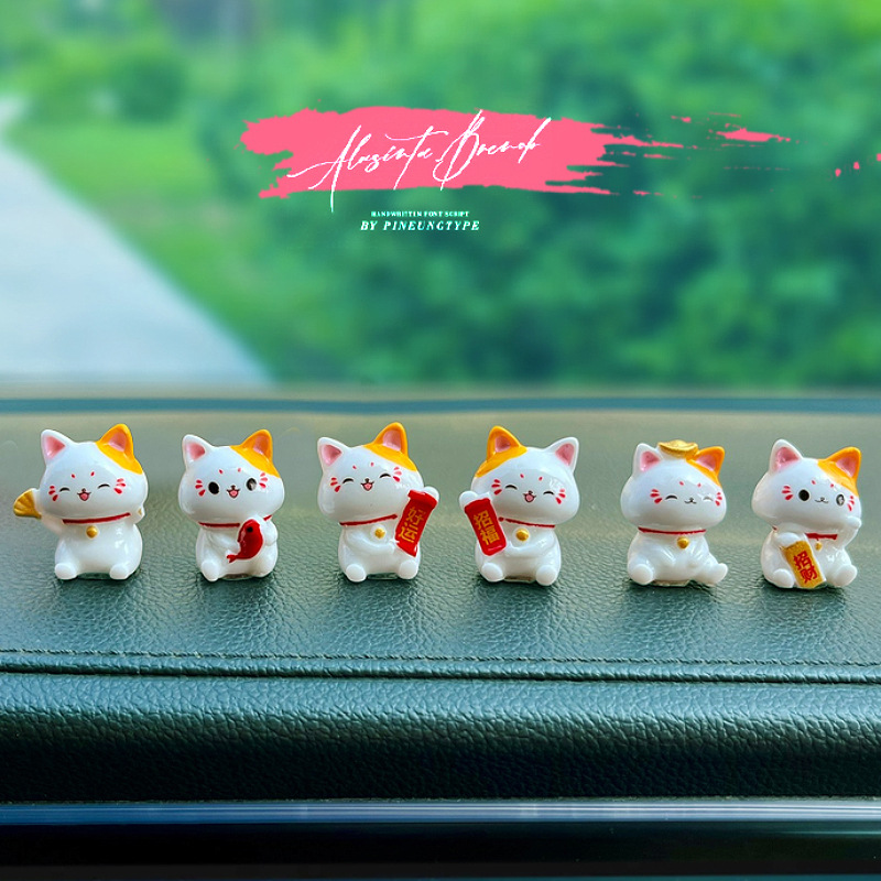 Car Japanese Lucky Cat Ornamen - Interior Design Japanese review and price