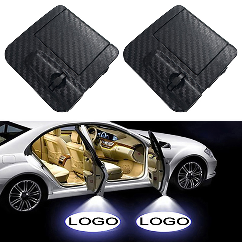1PC New Car Door Logo Led Welc - Interior Design Logo review and price