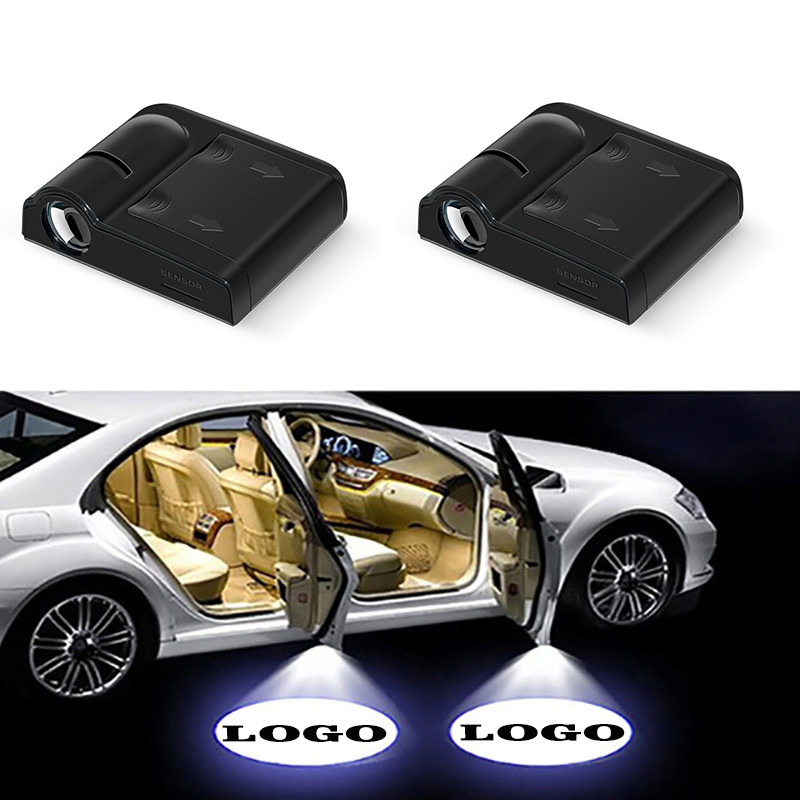 1pcs Car Door Logo Light Welco - Interior Design Logo review and price