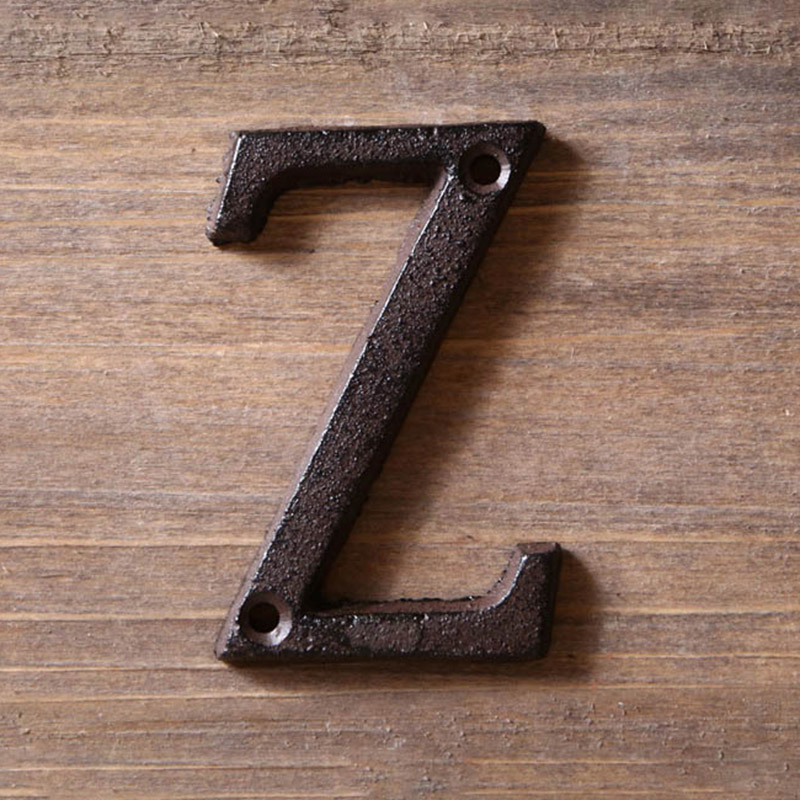 Metal Letters Numbers Cast Iro - Interior Design Quotes review and price