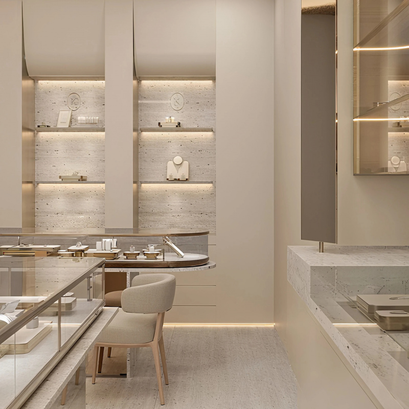 custom.Luxury Jewellery Shop O - Interior Design Retail review and price