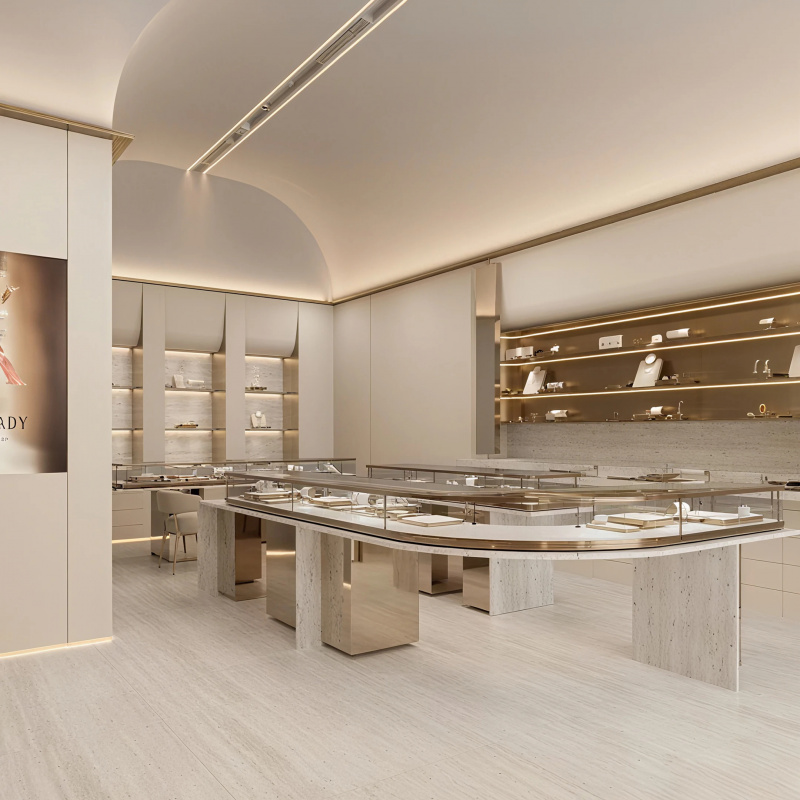 custom.Luxury Jewellery Shop O - Interior Design Retail review and price