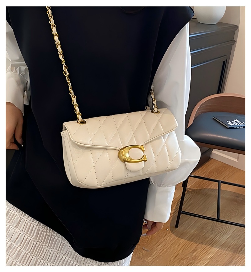 Women Quilted Leather Shoulder - Interior Design Logo review and price