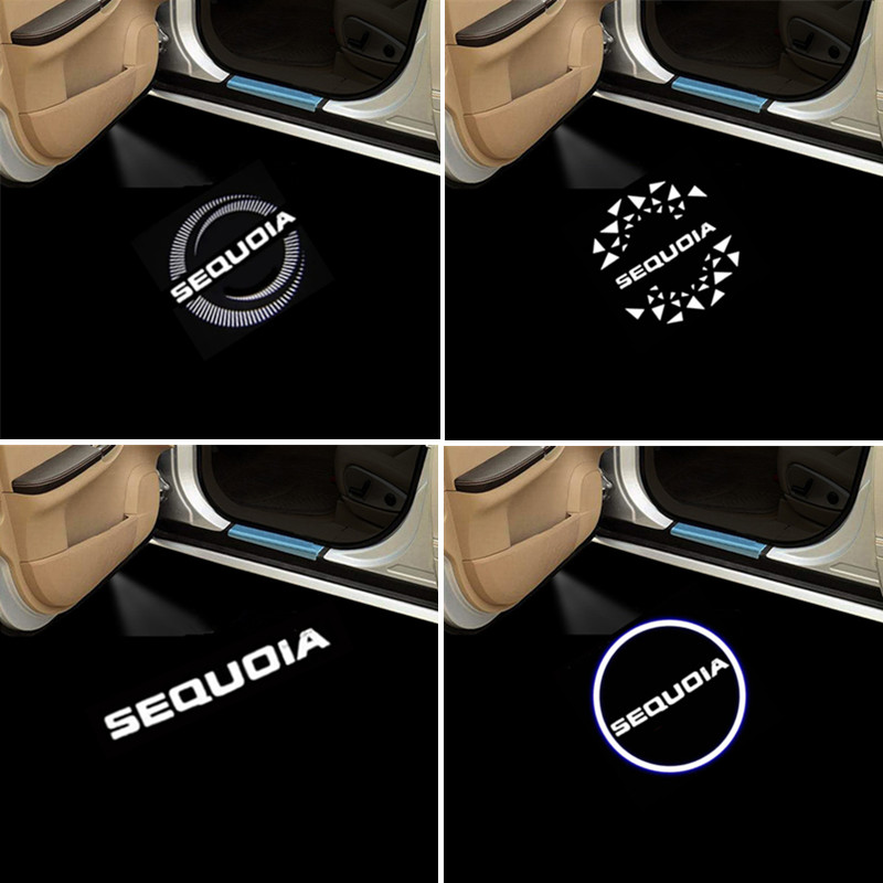 2Pcs HD Car Door Welcome Light - Interior Design Logo review and price