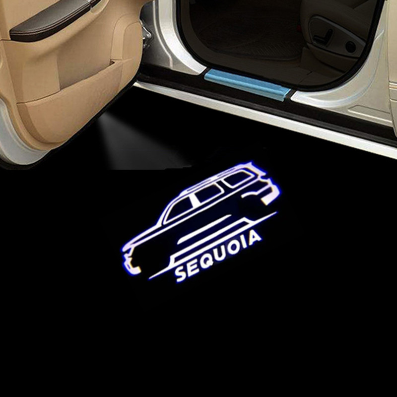 2Pcs HD Car Door Welcome Light - Interior Design Logo review and price