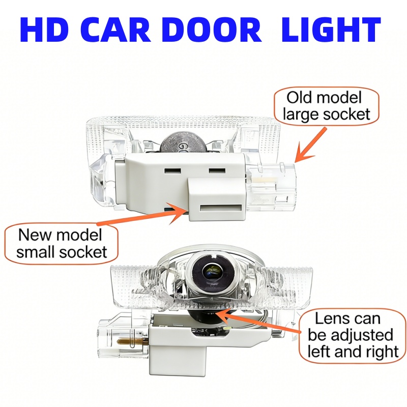 2Pcs HD Car Door Welcome Light - Interior Design Logo review and price