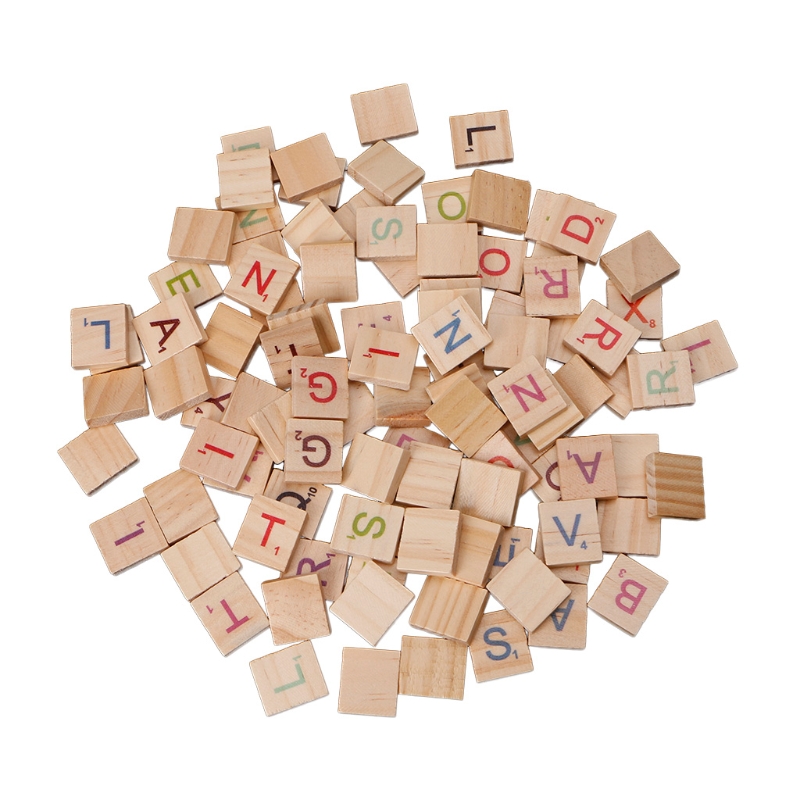 100PCS Wooden Tiles Colorful L - Interior Design Quotes review and price