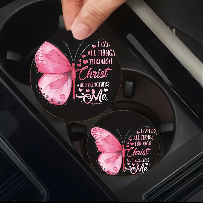 Cup Holder Coasters - Butterfl - Interior Design Quotes review and price