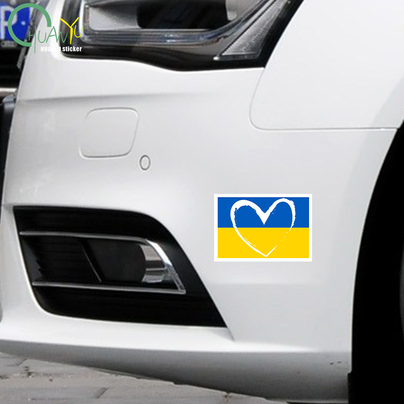 Sign Car Sticker Ukraine Sunfl - Interior Design Quotes review and price