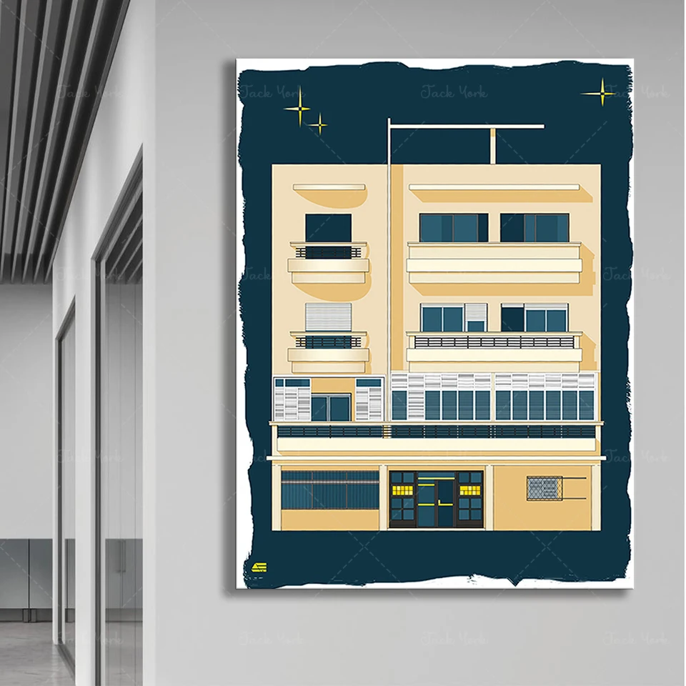 Bauhaus Tel Aviv Print Modern  - Interior Design York review and price