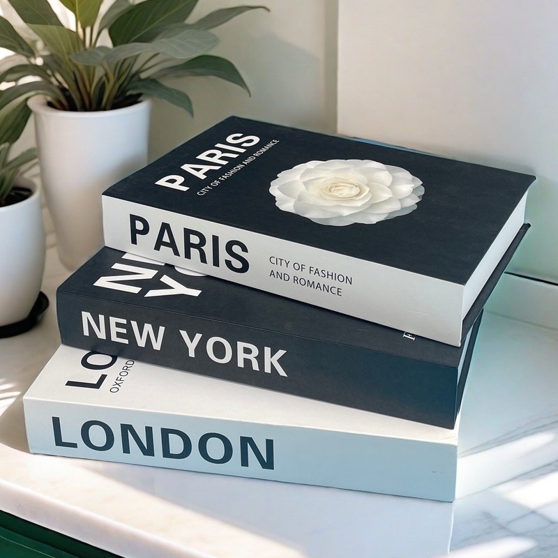 Luxury Fake Book Storage Box P - Interior Design York review and price
